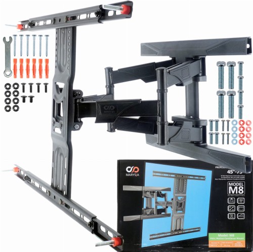 Uchwyt TV obrotowy Marysja M8 45-75" VESA do 68 kg