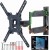 Uchwyt obrotowy do TV 32-55" Marysja - VESA 400x400, udźwig 31,8 kg